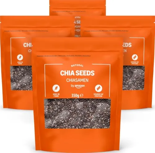 by Amazon SEMILLAS DE CHÍA, 4 x 350 g