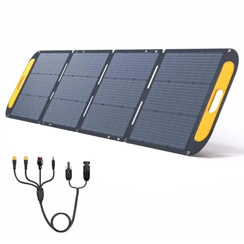 VTOMAN VS200 Pro Panel Solar Plegable 200W, 43.2V, Monocristalino Portátil