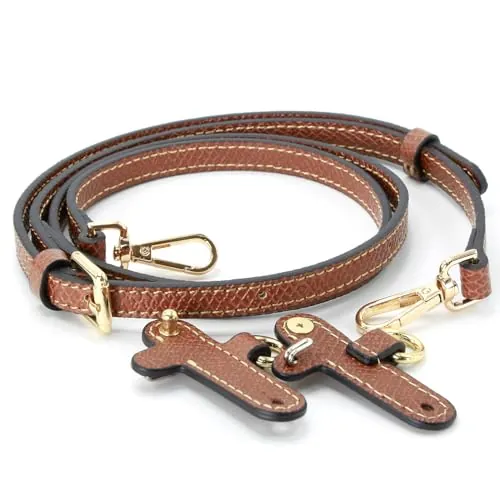 Banbeln - Correa para bolso bandolera, de piel, para bolso pequeño, colores terracota, nude, topo, azul marino, juego