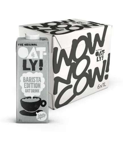 Oatly Bebida de Avena Barista Edition 1 L (Paquete de 6)