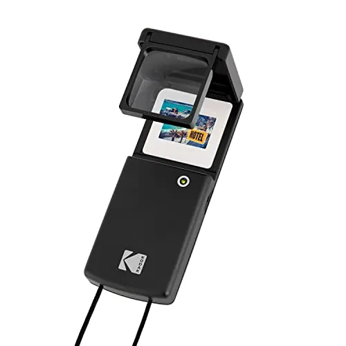 Kodak Visor de Diapositivas LED de Aumento 1.8X | Proyector Personal Multimedia HD portátil Compacto para Diapositivas y Negativos de película Vintage de 35 mm