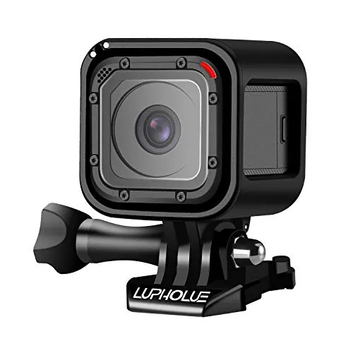 Lupholue Cubierta Protectora del Bastidor de la Carcasa Caja de Esqueleto con Hebilla y Tornillo Compatible with GoPro Hero Session 5/4