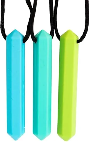 Tilcare Collares Masticables De Silicona Duraderos y Fuertes, para Niños y Niñas