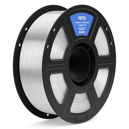 ELEGOO Filamento PETG 1.75 1KG Traslúcido