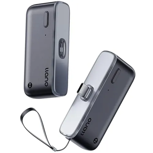 Ilano S850 Transmisor y Receptor HDMI Inalámbrico USB-C, Entrada Ultra 4K Salida 1080P@60Hz, 50M, 5G+2.4G, Plug & Play para Teléfono, Tablet, Portátil, PC, Monitor, Proyector, TV Box, etc. (Negro)