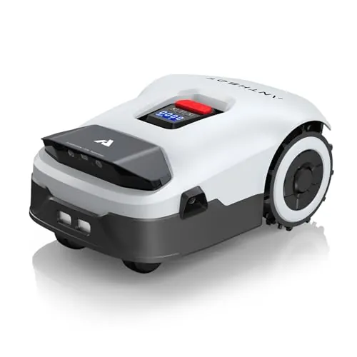 ANTHBOT Genie Robot Cortacésped Sin Cable Perimetral MAX. 900m², Full Band RTK & 4 Ojos 3D Vision, Gestión de 20+ Zonas, Evitación Inteligente de Obstáculos con IA & Cuidado del Césped