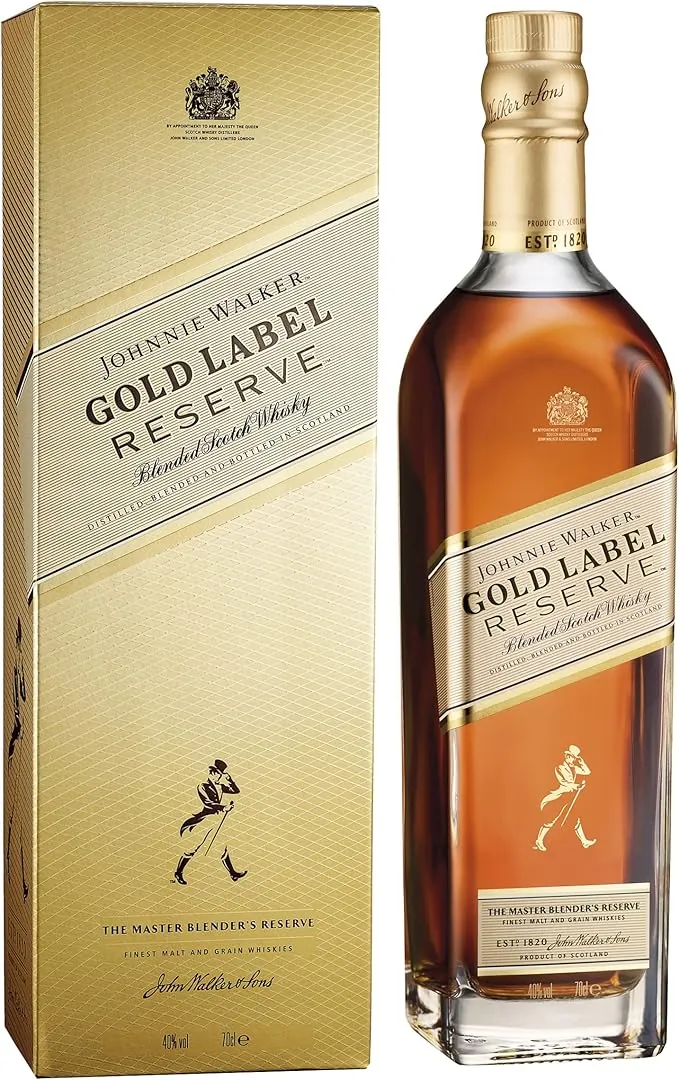 Johnnie Walker, Gold label Reserve, Whisky escocés blended, 700 ml (el embalaje puede variar)