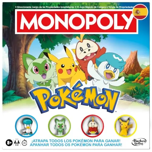 Juego de Mesa Monopoly Edición Pokémon - Versión en español Portugues