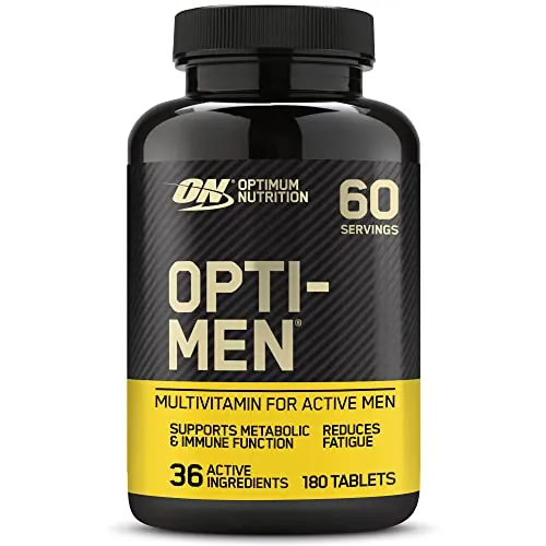 Optimum Nutrition Opti-Men, Multivitamínico de Alta Potencia para Hombres