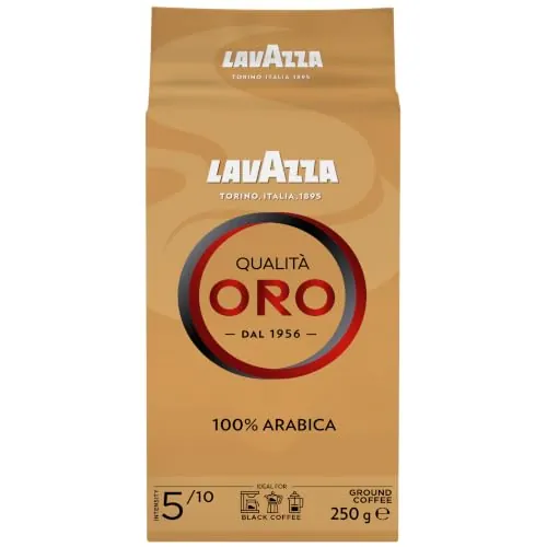 Lavazza, Qualità Oro, Café Molido Natural, 250 g