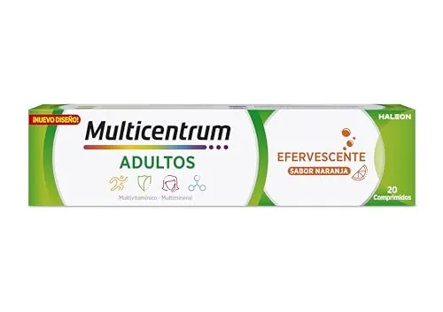 Multicentrum Adultos Complemento Multivitamínico Efervescente Naranja