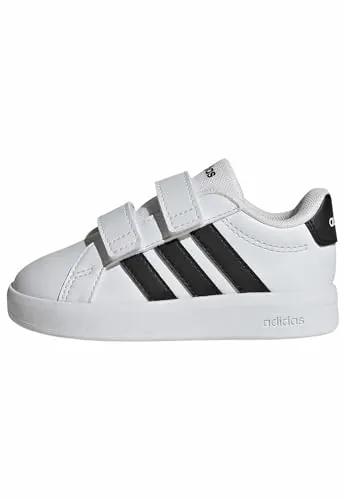 adidas Unisex bebé Grand Court 3.0 Shoes Infants, FTWR White/Core Black/FTWR White, 25 EU