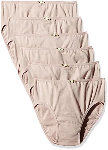 AVET 3267 Braguita algodon Pack x 6, Mujer, Arena, XL
