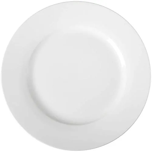 Amazon Basics platos llanos, 6 Unidad, 26.7 cm