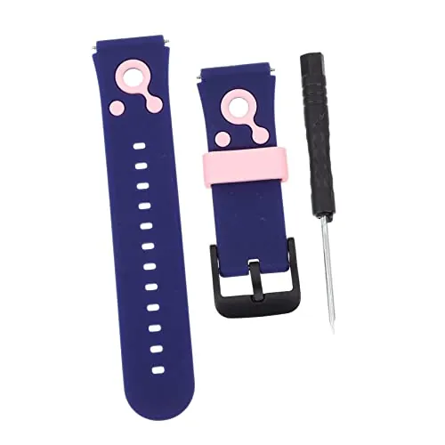 HOMSFOU 1 Juego 360 Correa De Reloj Correa De Reloj De Silicona Para Niños Bandas De Reloj Inteligente Banda De Reloj De Silicona Para Niños Banda De Reloj Inteligente Teléfono Reloj De