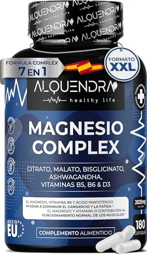 Triple Magnesio Complex - Magnesio Bisglicinato, Citrato, Malato + B5 B6 D3