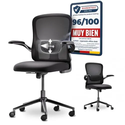 LUTIVO Delta Silla Escritorio Silla Oficina Ergonomica
