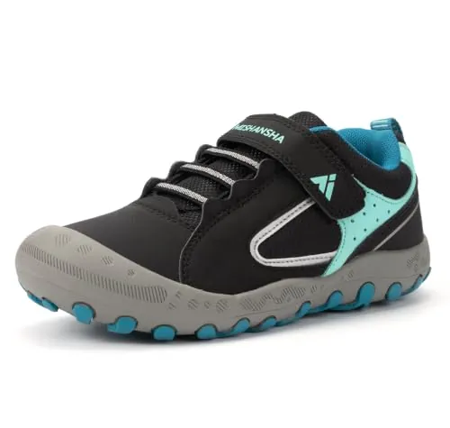 Mishansha Zapatillas Deportivas para Niños y Niñas Azul Negro Tallas 31