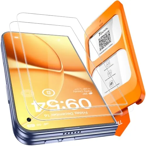 TOCOL Protector Pantalla para iPhone Duo, Sin Burbujas