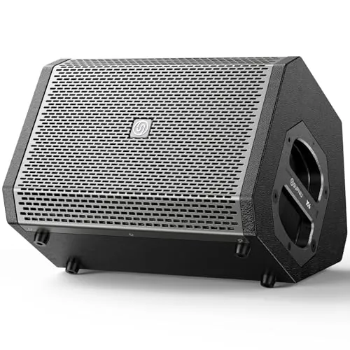 Sistema de Karaoke 200W con Mezclador de 5 Canales, Amplificador de Voz Premium/PA System, Altavoces Bluetooth Portátiles con 2 Micrófonos Inalámbricos Para Busking, Fiestas, Aulas, Canto y Guitarra