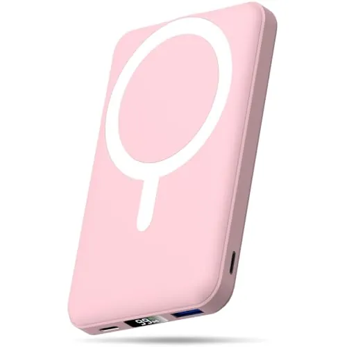 AOGUERBE Power Bank 10000mAh para MagSafe, Bateria Externa Carga Rapida