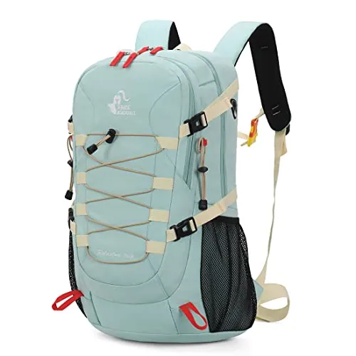 Bseash Mochila de senderismo impermeable ligera de 40L con cubierta de lluvia, mochila de viaje para deportes al aire libre para acampar, escalada, esquí, ciclismo