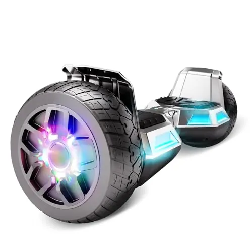SISIGAD 8,5" Hoverboards, Todoterreno, Hoverboards con Bluetooth, Hover Boards flotantes para Niños Adolescentes Adultos
