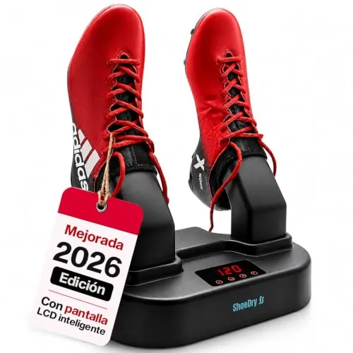 ShoeDry Secador de Zapatos Eléctrico, Tecnología de ION, CE