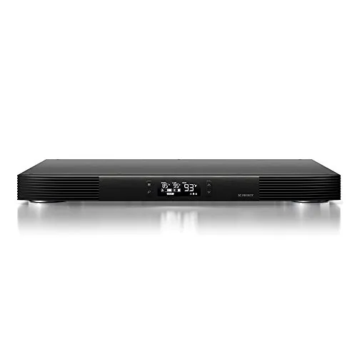 AC Infinity AIRCOM T8, 43cm ventilador de enfriamiento silencioso de escape trasero para receptores, amplificadores, DVR y componentes de gabinete AV
