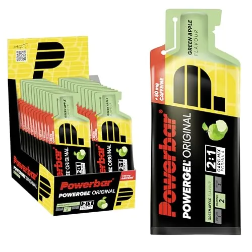 Powerbar PowerGel (24x41g) Manzana verde (con cafeína)