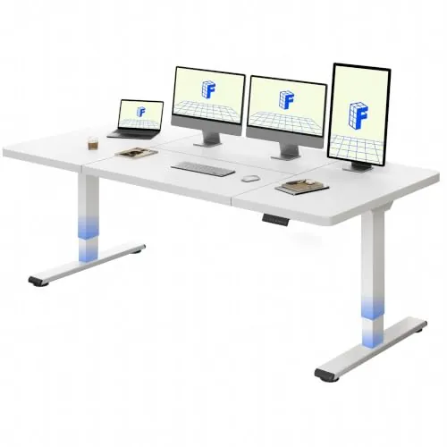 FLEXISPOT Escritorio Elevable Eléctrico 200x80 cm con 2 Motores