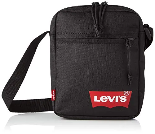 Levi's Men's Mini Crossbody Solid (Red Batwing) Bag