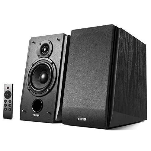Edifier R1855DB Bluetooth Lautsprechersystem RMS 16Wx2 + 19Wx2, Schwarz