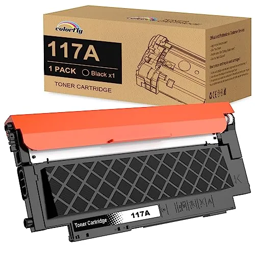 colorfly 117A Toner Compatible para HP 117A Toner Negro para MFP 179fwg