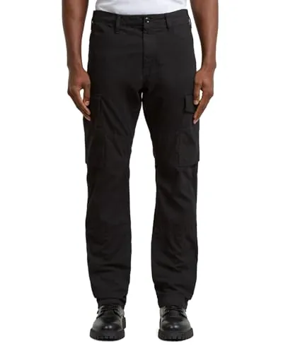 G-Star Men's Clean Regular Cargo, Size: 32/36, Color Black