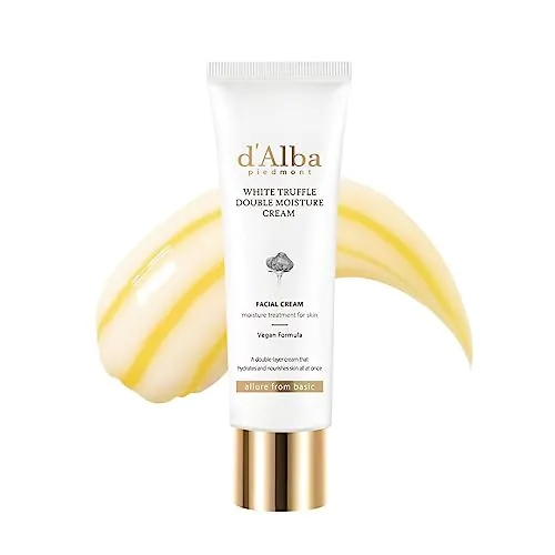 d'alba Crema de doble humedad de trufa blanca, fórmula dual hidratante, skincare coreano