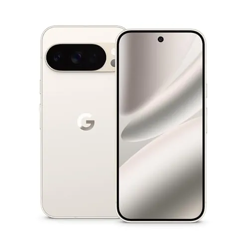 Google Pixel 10 Pro - Smartphone Android Libre con Gemini, Sistema de cámara Trasera Triple, batería de más de 24 Horas y Pantalla Super Actua de 6,3" - Porcelana, 256GB
