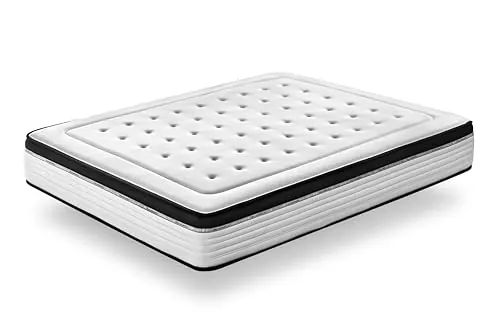 KUO Dream - Colchón Viscoelástico Bio Memory | 180x190 cm | Grosor 26 cm | Reversible Verano/Invierno | Termo-regulador | Transpirable | Firmeza Media-Alta | Ignífugo | Hecho en España