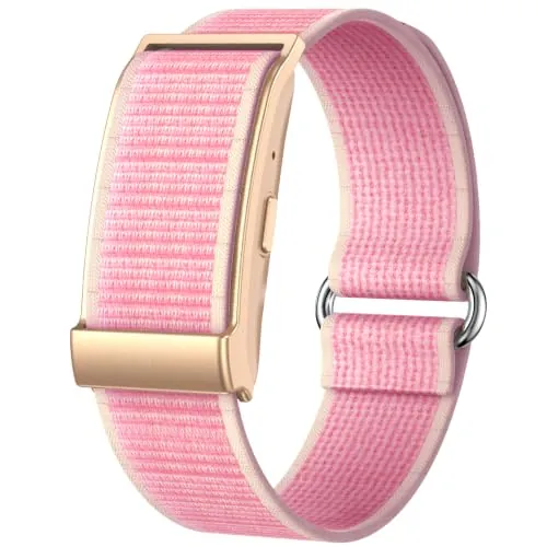 Pulsera sin Pantalla Reloj Inteligente Mujer: Bluetooth Actividad Smartwatch Pulsómetro 24/7 SPO₂ Monitor Sueño Presión Arterial Salud Fitness Tracker Podómetro 107 Modos Deportivo IP68 iOS y Android