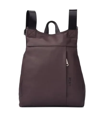 KCB Mochila Antirrobo Strong | Seguro | 100% Vegano | Color Marron