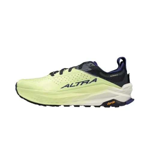 Altra Olympus 6 Zapatillas de Trail Running (para Correr por el Campo) para Hombre, Gris/Rojo, 42 EU