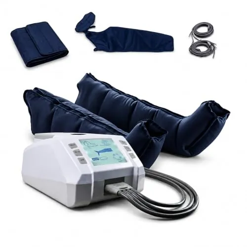 Equipo de Masaje por Aire - Digital con Intensidad Regulable - Masajeador Para Piernas - Abdomen Barriga - Brazo