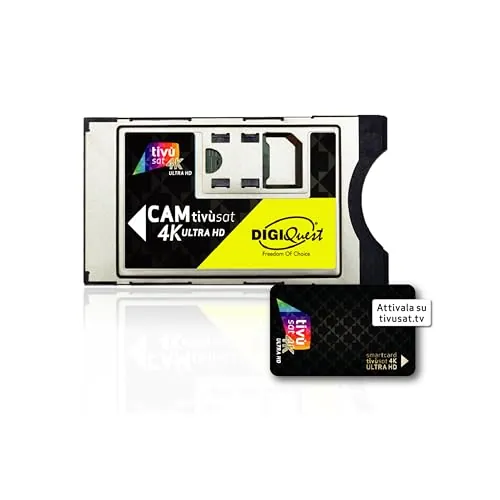 DIGIQUEST - CAM tivùsat 4K Ultra HD