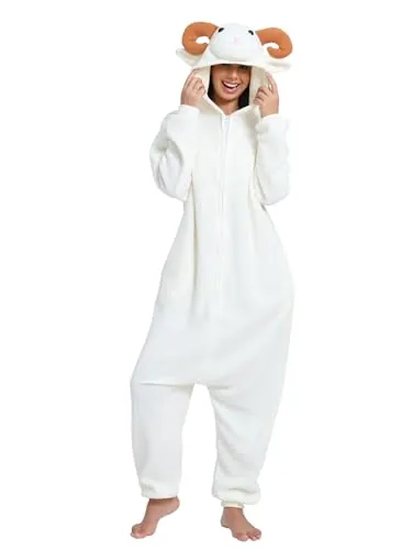 shelovely Pijama Unisexo Onesie Kigurumi Cosplay Ropa de Animal Pijamas Tipo Mono para Mujer Uomo