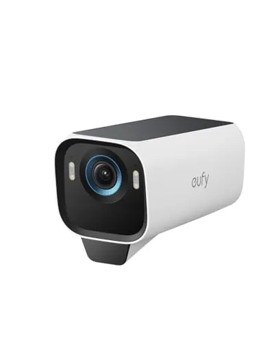 eufy by Anker eufyCam S3 Pro, 4K Camara vigilancia WiFi Exterior Solar