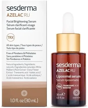 Sesderma Azelac Ru Liposomal Serum – Despigmentante intensivo – Reduce y Previene las Manchas – 30 ml