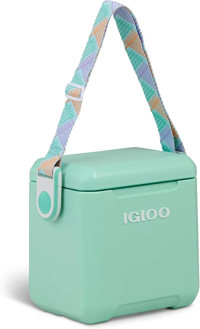 IGLOO Tag‑Along Too Nevera pasiva 10 L – Hielera portátil Ligera para Camping, Picnic, Playa & Ocio – Caja térmica compacta de 10 L con Correa, Resistente & fácil de Limpiar