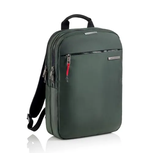 Miquelrius - Mochila ordenador de 13l, Bolsillo antirobo RFID, Detalles reflectantes, Cierre seguridad, Adaptable trolley, Mochila portátil+tablet, Repelente al agua