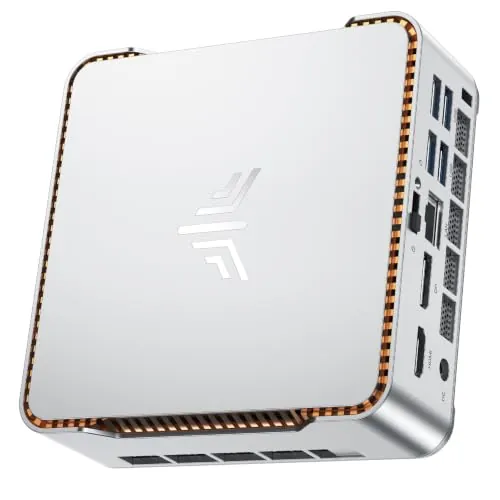 NiPoGi P2 Mini PC W-11 Pro, АMD Ryzen 5400U(Supera 5300U/ R5 3501U) | 4C/8T,hasta 4,00 GHz,16GB RAM 256GB M.2 SSD Mini Ordenadore para Escuela/Negocios/Hogar, 4K Triple Display,LAN/WIFI/BT