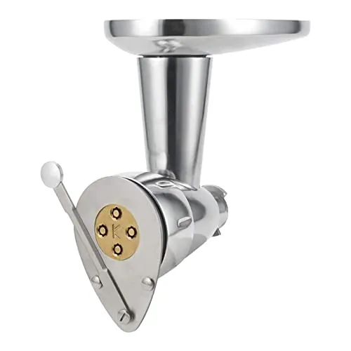 Kenwood - Accesorio para Pasta Pasta Maker para Robots Chef y KMix Plateado | Accesorio Pasta Maker, Acero Inoxidable Duradero, Fácil de Desmontar para una Limpieza Sencilla, KAX92.A0ME
